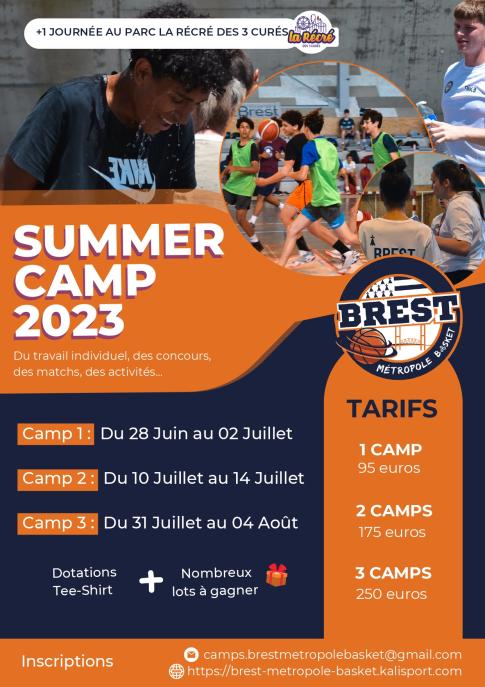 Les Summer Camps sont là !