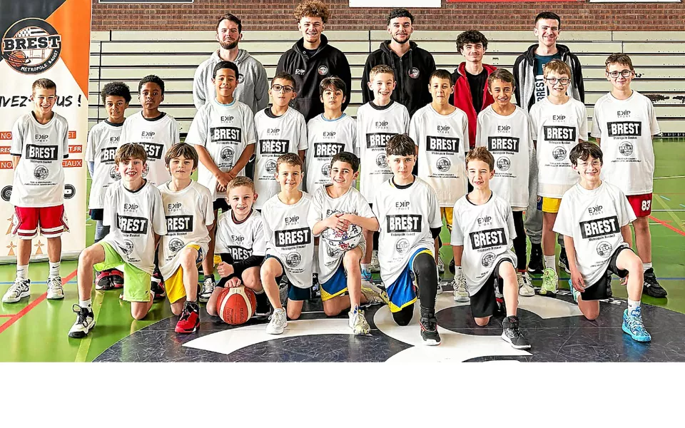 [PRESSE] 20 jeunes du Brest Métropole Basket participent à un camp intensif de trois jours au gymnase de Provence