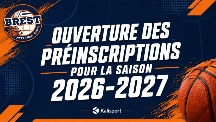 Ouverture des pré-inscriptions 2026/27